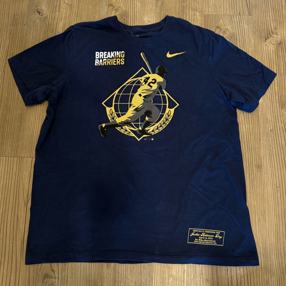 Nike MLB Jackie Robinson Breaking Barriers Tee
